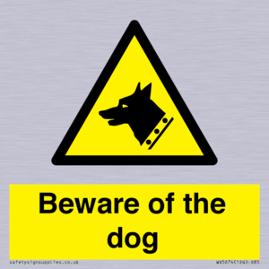 Beware of the dog
